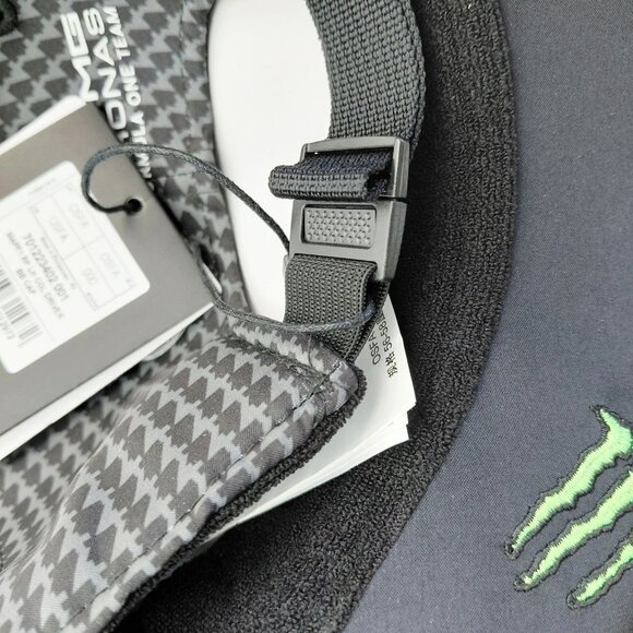 Mercedes AMG Petronas F1 Hat Monster Energy Houndstooth Cap Strapback Formula 1 - Picture 7 of 8